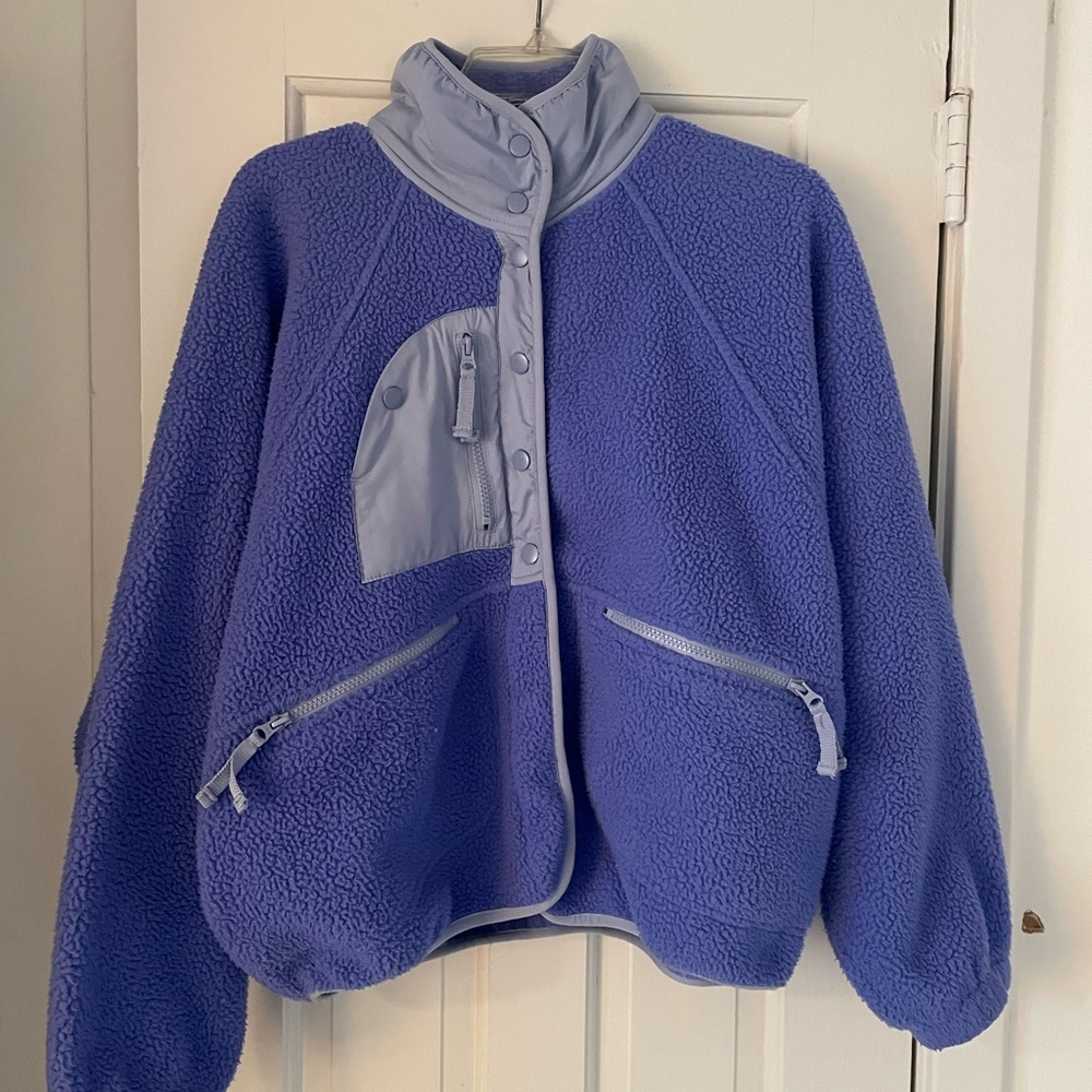 Free People Hit the Slopes Fleece Jacket